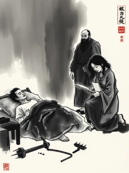 Tian Zhi's Unauthorized Divorce and Feigned Illness to Evade Corvée Case (Proposed Judgment)