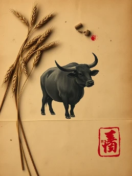 The Case of Qu Yunzhen Using Qi Haiyuan's Ox to Trample Wheat