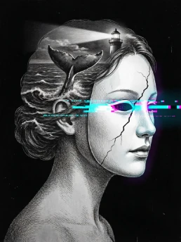 The Glitch in Her Gaze