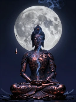 Brass Tears Under Tang Moon