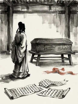 南阳白水人处士张潜葬妻案