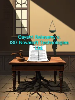 Gayatri Balasamy v. ISG Novasoft Technologies Ltd.